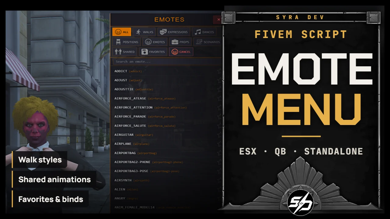 Emote Menu