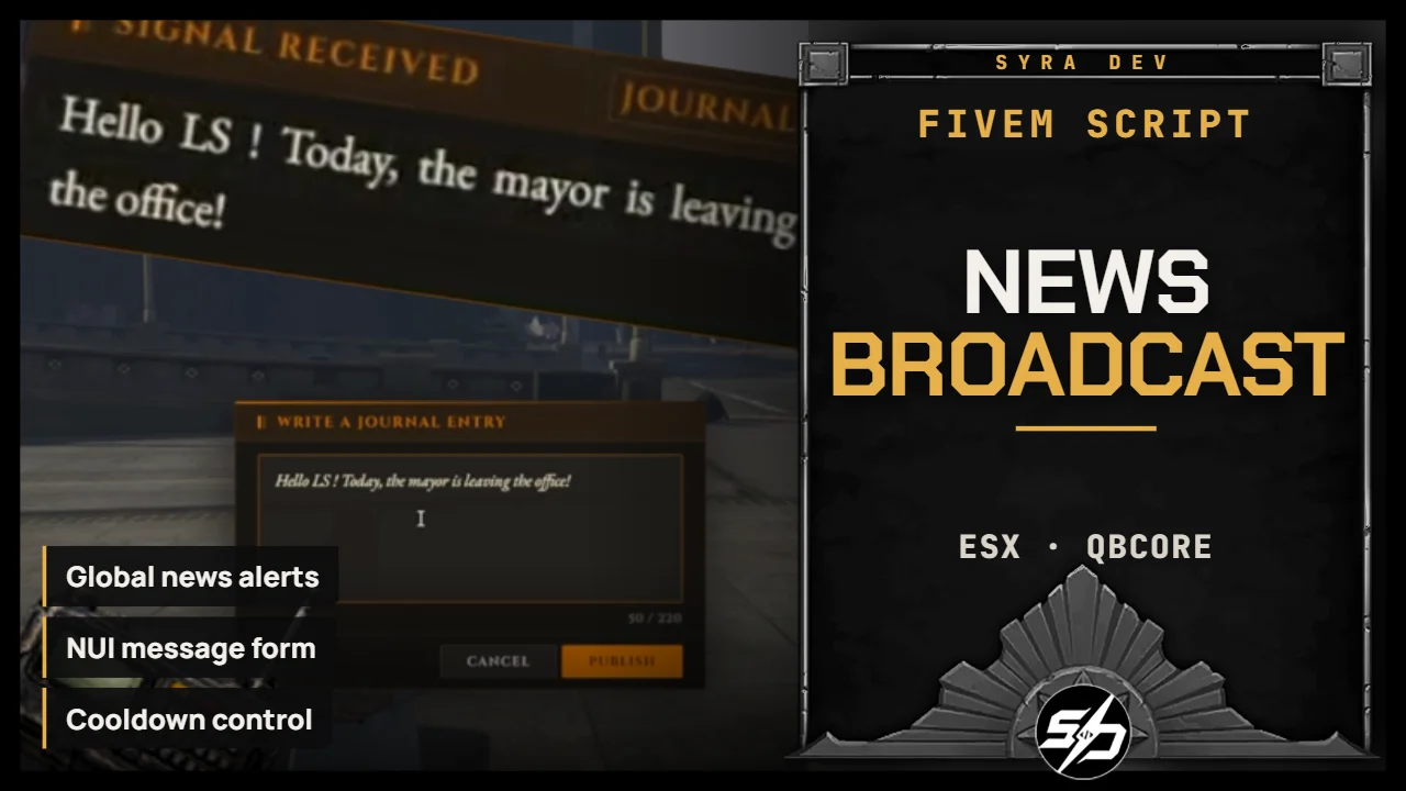 News Broadcast Item