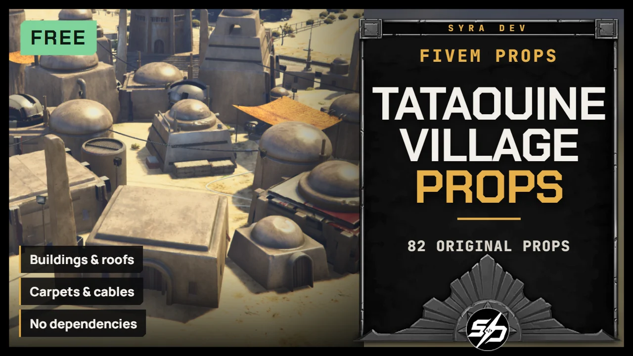 82 Tataouine Village Props