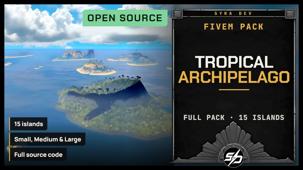 Tropical Archipelago · Full Package (OPEN SOURCE)