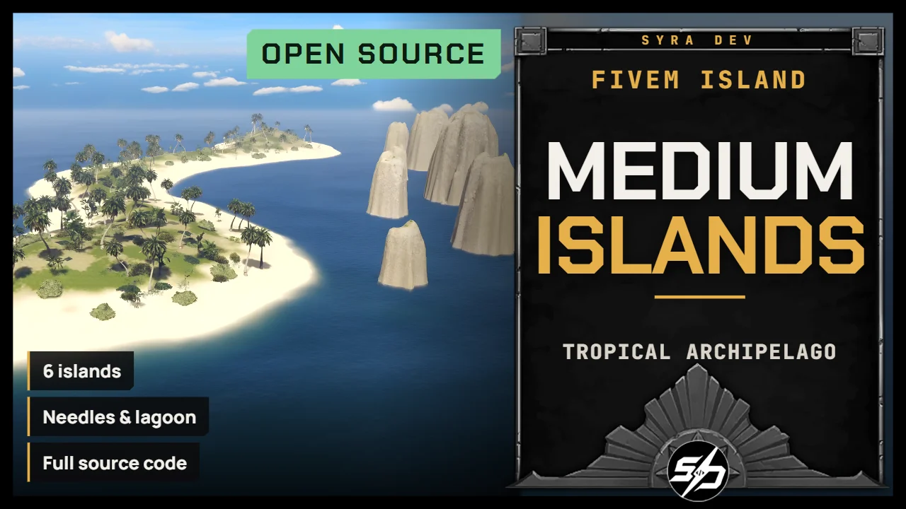 Tropical Archipelago · Medium Islands (OPEN SOURCE)
